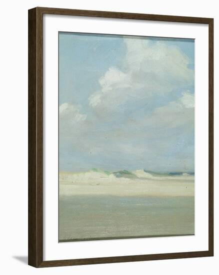 Dunes at the Sea (Laguna Beach)-Eleanor Ruth Colburn-Framed Giclee Print