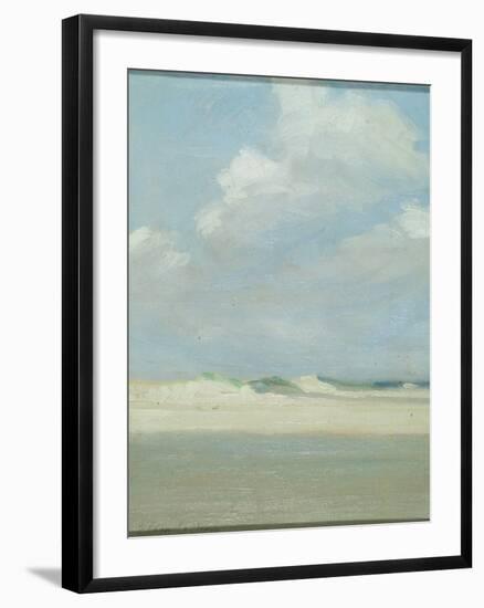 Dunes at the Sea (Laguna Beach)-Eleanor Ruth Colburn-Framed Giclee Print