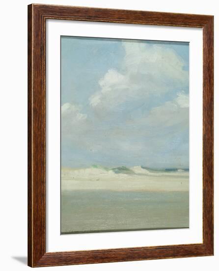 Dunes at the Sea (Laguna Beach)-Eleanor Ruth Colburn-Framed Giclee Print