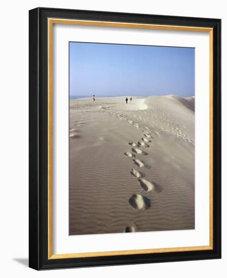 Dunes Du Pilat, Guyenne, Near Bordeaux, Aquitaine, France-Adam Woolfitt-Framed Photographic Print