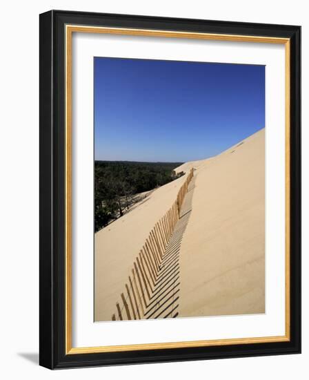 Dunes Du Pyla, Bay of Arcachon, Cote D'Argent, Aquitaine, France, Europe-Peter Richardson-Framed Photographic Print