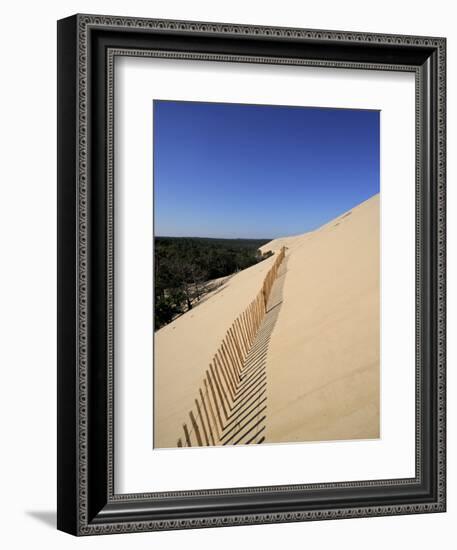 Dunes Du Pyla, Bay of Arcachon, Cote D'Argent, Aquitaine, France, Europe-Peter Richardson-Framed Photographic Print