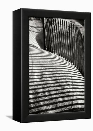 Dunes Fence VI-Alan Hausenflock-Framed Premier Image Canvas