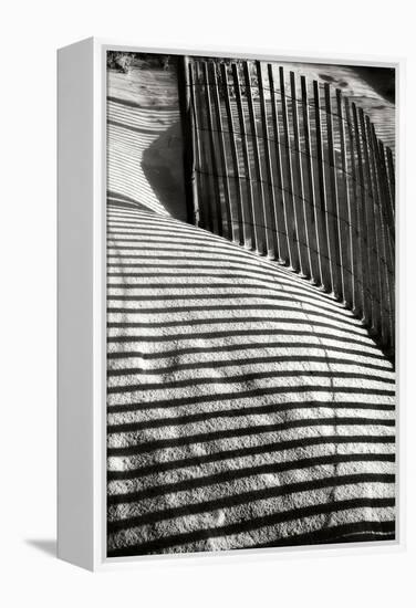 Dunes Fence VI-Alan Hausenflock-Framed Premier Image Canvas