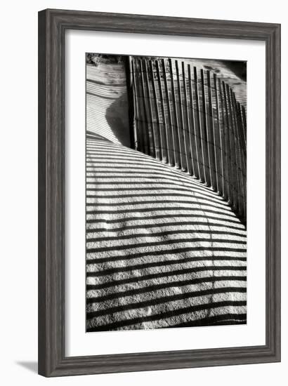 Dunes Fence VI-Alan Hausenflock-Framed Photographic Print