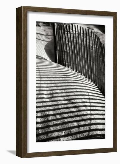Dunes Fence VI-Alan Hausenflock-Framed Photographic Print