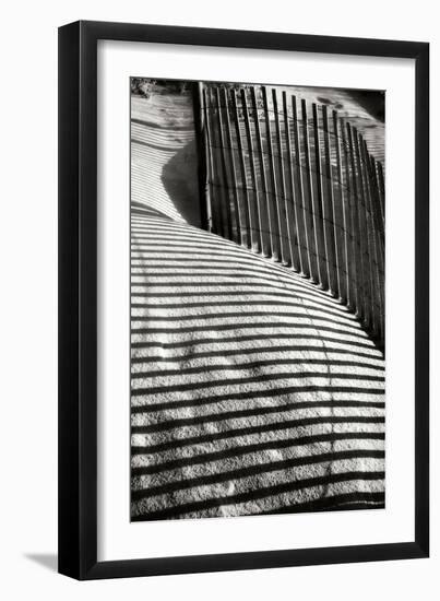 Dunes Fence VI-Alan Hausenflock-Framed Photographic Print