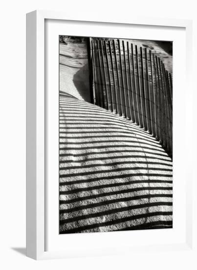 Dunes Fence VI-Alan Hausenflock-Framed Photographic Print