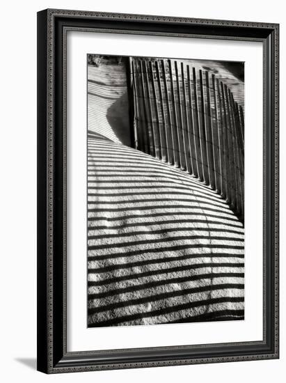 Dunes Fence VI-Alan Hausenflock-Framed Photographic Print