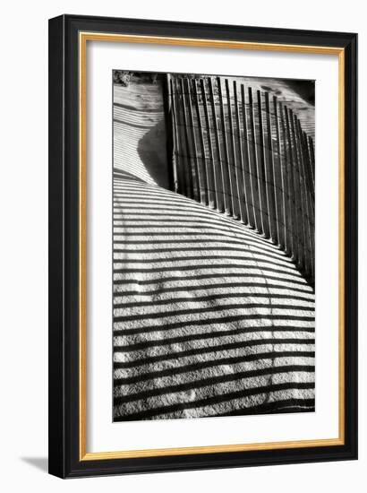 Dunes Fence VI-Alan Hausenflock-Framed Photographic Print