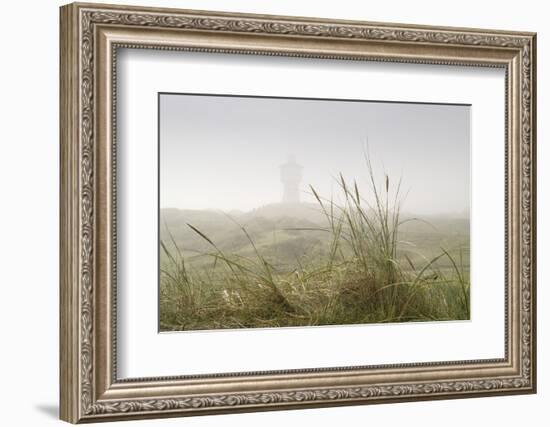 Dunes, Grass, the North Sea, Island Langeoog, Fog-Roland T.-Framed Photographic Print