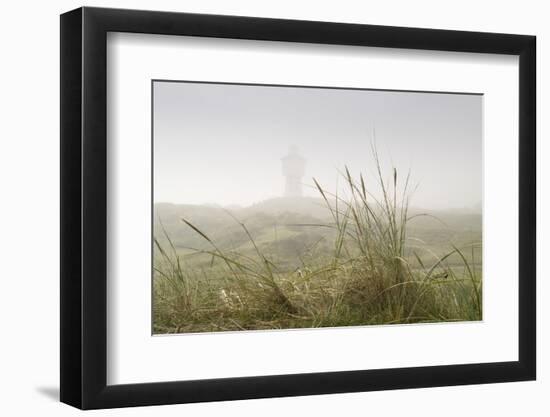 Dunes, Grass, the North Sea, Island Langeoog, Fog-Roland T.-Framed Photographic Print