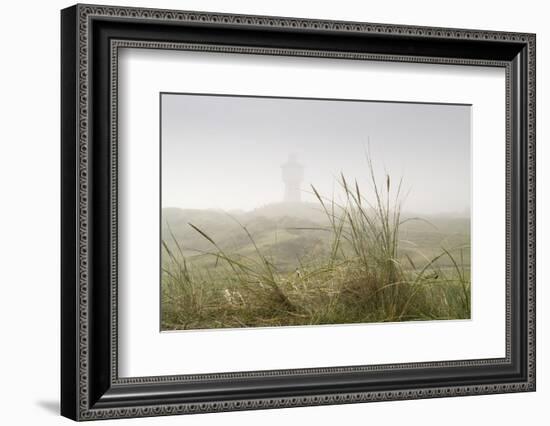 Dunes, Grass, the North Sea, Island Langeoog, Fog-Roland T.-Framed Photographic Print