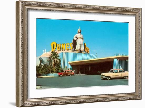 Dunes Hotel, Las Vegas, Nevada-null-Framed Art Print