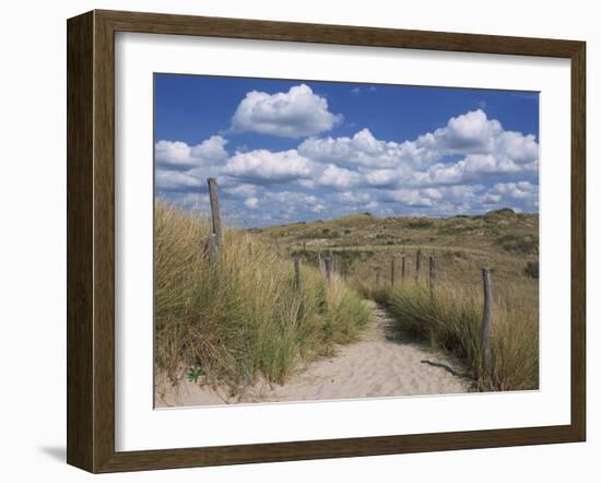 Dunes, Le Touquet, Nord Pas De Calais, France, Europe-Thouvenin Guy-Framed Photographic Print