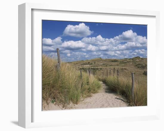 Dunes, Le Touquet, Nord Pas De Calais, France, Europe-Thouvenin Guy-Framed Photographic Print