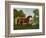 Dungannon, the Property of Colonel O'Kelly, Painted in a Paddock with a Sheep, 1793-George Stubbs-Framed Giclee Print