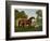 Dungannon, the Property of Colonel O'Kelly, Painted in a Paddock with a Sheep, 1793-George Stubbs-Framed Giclee Print