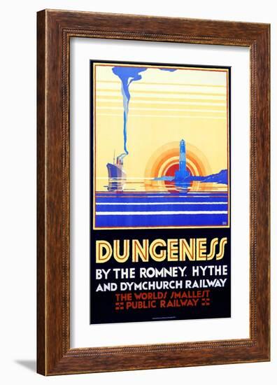 Dungeness-null-Framed Art Print