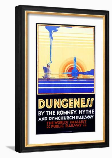 Dungeness-null-Framed Art Print