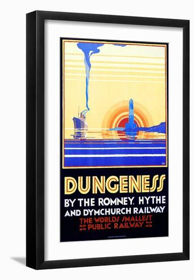 Dungeness-null-Framed Art Print