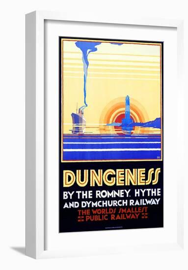 Dungeness-null-Framed Art Print