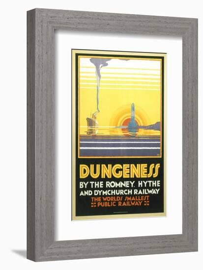 Dungeness-null-Framed Art Print