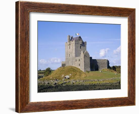 Dunguaire Castle, Kinvarra Bay, Co Galway, Ireland-Roy Rainford-Framed Photographic Print