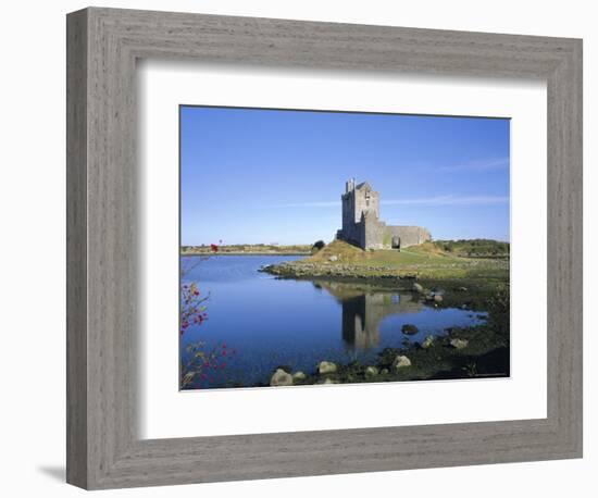 Dunguaire Castle, Kinvarra Bay, County Galway, Connacht, Republic of Ireland (Eire), Europe-Roy Rainford-Framed Photographic Print