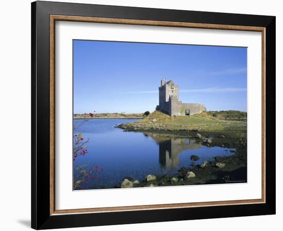 Dunguaire Castle, Kinvarra Bay, County Galway, Connacht, Republic of Ireland (Eire), Europe-Roy Rainford-Framed Photographic Print