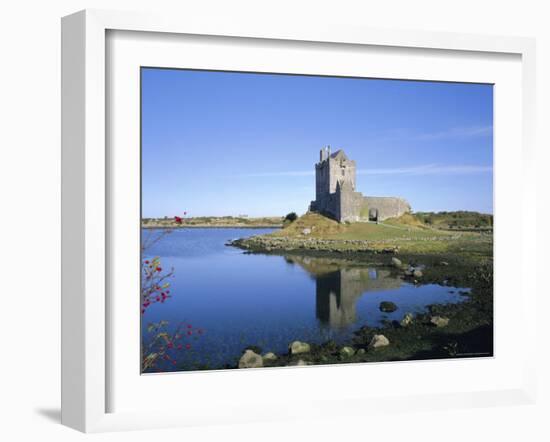 Dunguaire Castle, Kinvarra Bay, County Galway, Connacht, Republic of Ireland (Eire), Europe-Roy Rainford-Framed Photographic Print