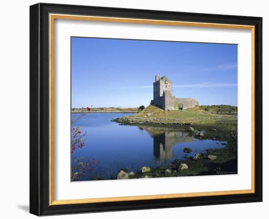 Dunguaire Castle, Kinvarra Bay, County Galway, Connacht, Republic of Ireland (Eire), Europe-Roy Rainford-Framed Photographic Print