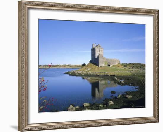 Dunguaire Castle, Kinvarra Bay, County Galway, Connacht, Republic of Ireland (Eire), Europe-Roy Rainford-Framed Photographic Print