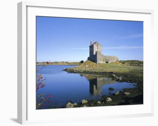 Dunguaire Castle, Kinvarra Bay, County Galway, Connacht, Republic of Ireland (Eire), Europe-Roy Rainford-Framed Photographic Print