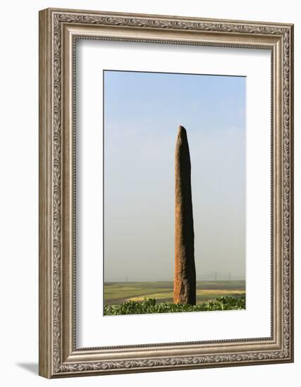 Dungur, Dungur 'Addi Kite, palace ruins, Aksum, Ethiopia-Keren Su-Framed Photographic Print