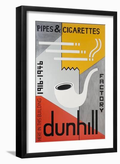 Dunhill Pipes and Cigarettes, 2013-Carolyn Hubbard-Ford-Framed Giclee Print