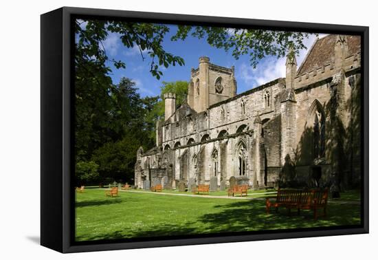 Dunkeld Cathedral, Perthshire, Scotland-Peter Thompson-Framed Premier Image Canvas