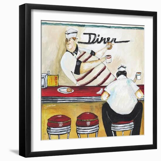 Dunking Donuts-Jennifer Garant-Framed Giclee Print