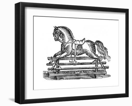 Dunkley's Rocking Horse-null-Framed Giclee Print