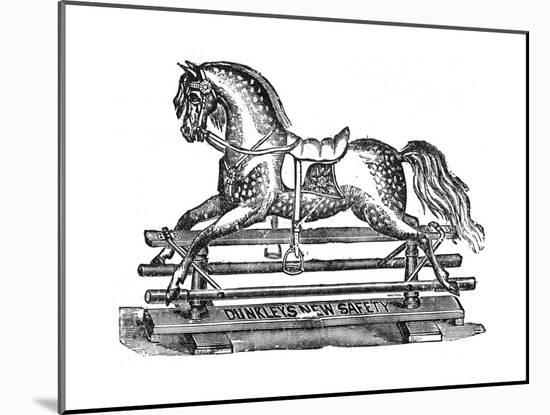 Dunkley's Rocking Horse-null-Mounted Giclee Print