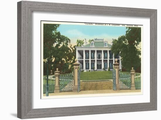 Dunleith, Natchez, Mississippi-null-Framed Art Print