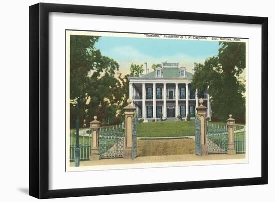 Dunleith, Natchez, Mississippi-null-Framed Art Print