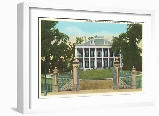 Dunleith, Natchez, Mississippi-null-Framed Art Print