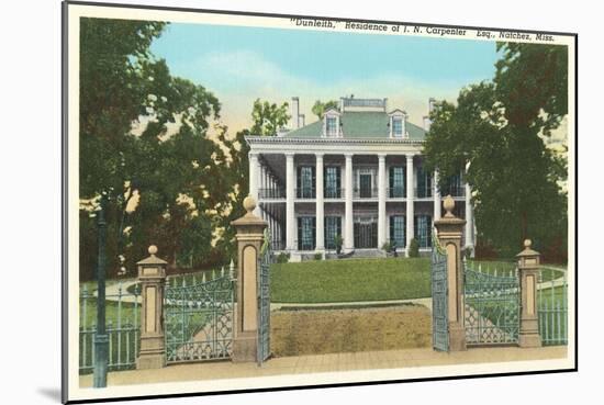 Dunleith, Natchez, Mississippi-null-Mounted Art Print