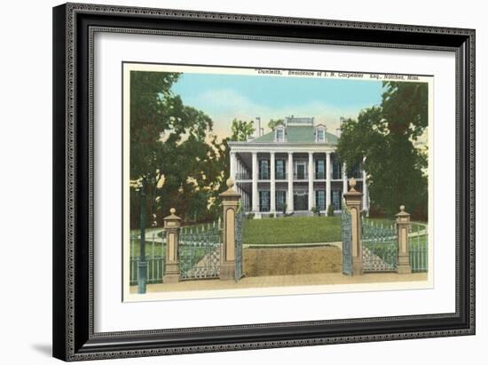 Dunleith, Natchez, Mississippi-null-Framed Art Print