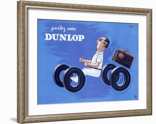 Dunlop Tires-Unknown Unknown-Framed Giclee Print