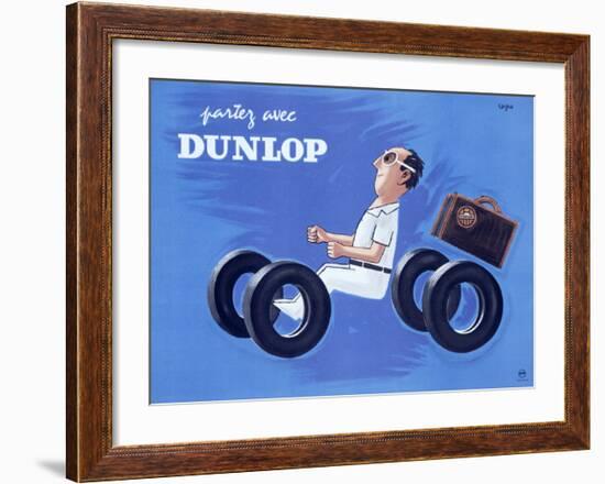 Dunlop Tires-Unknown Unknown-Framed Giclee Print