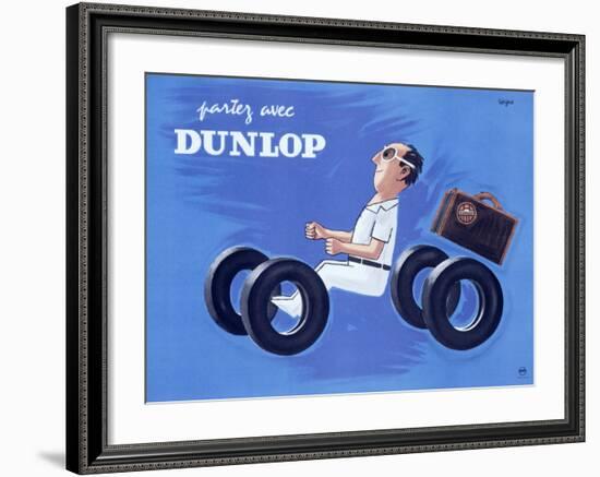 Dunlop Tires-Unknown Unknown-Framed Giclee Print