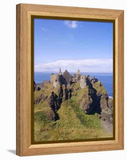 Dunluce Castle, County Antrim, Northern Ireland, UK, Europe-Charles Bowman-Framed Premier Image Canvas