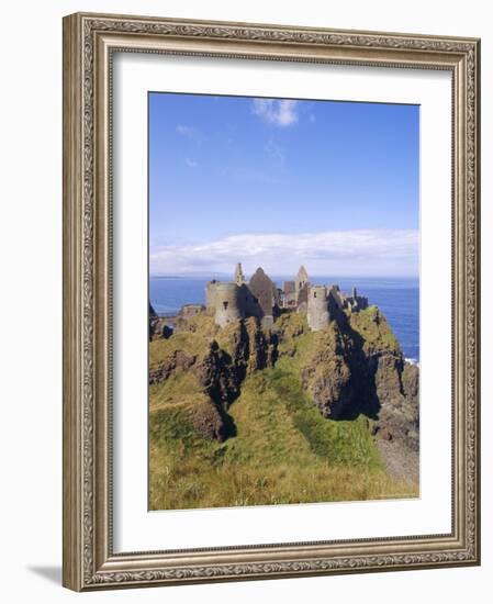 Dunluce Castle, County Antrim, Northern Ireland, UK, Europe-Charles Bowman-Framed Photographic Print